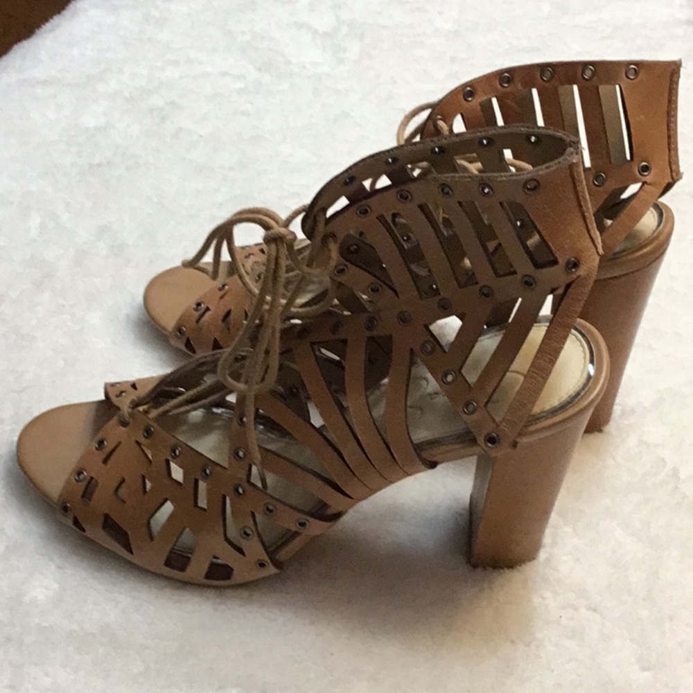 Jessica Simpson Leather Women’s Size 9 Heels - used